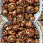 Air Fryer Mushrooms Recipe with Garlic