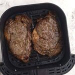 THE BEST AIR FRYER RIBEYE STEAK