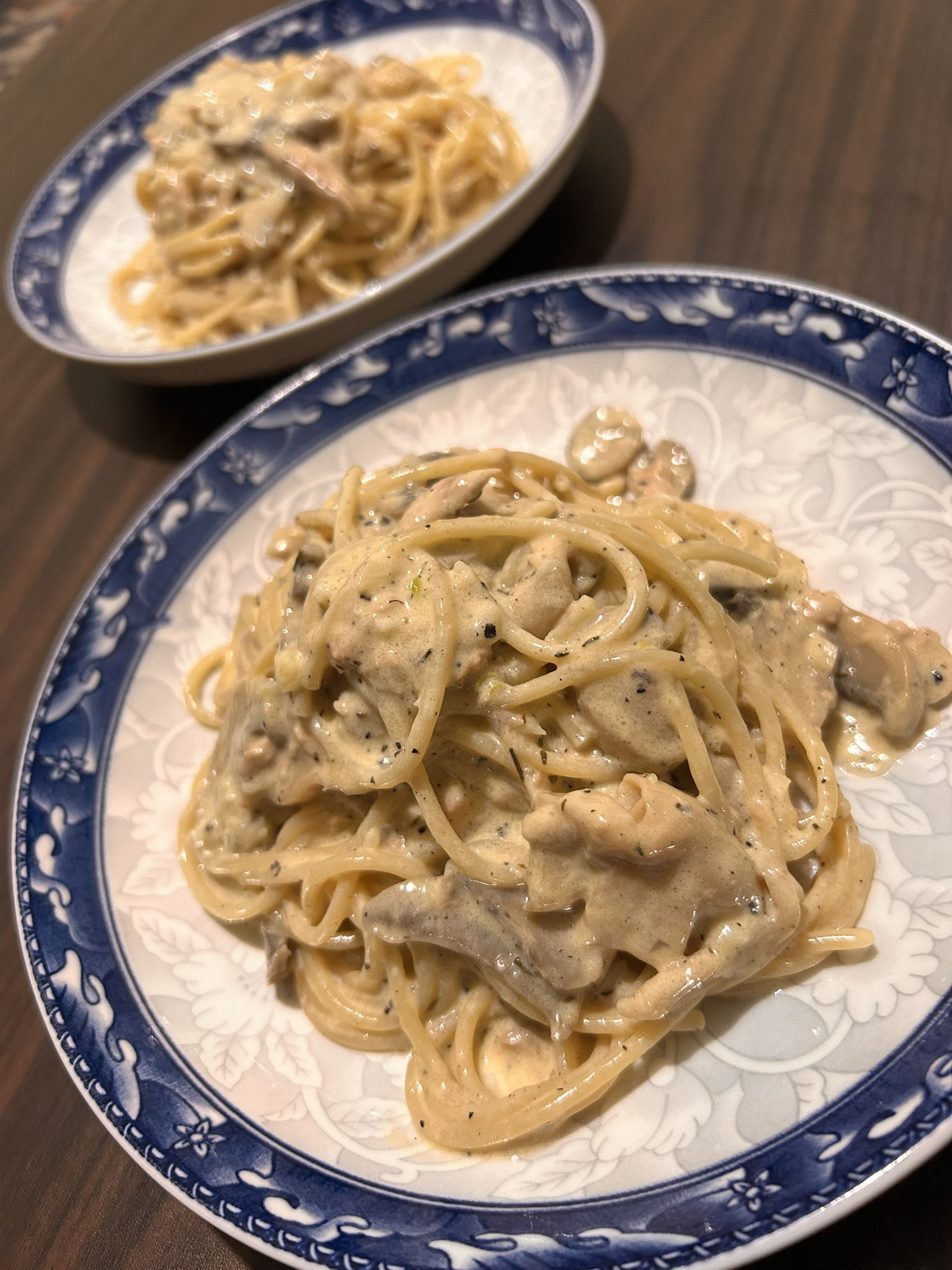 Creamy Vegan Mushroom Pasta