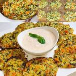 Vegan Zucchini Carrot Pancakes