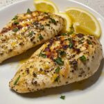 Air Fryer Lemon Garlic Chicken Recipe