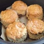 Banana Chocolate Chip Air Fryer Scones