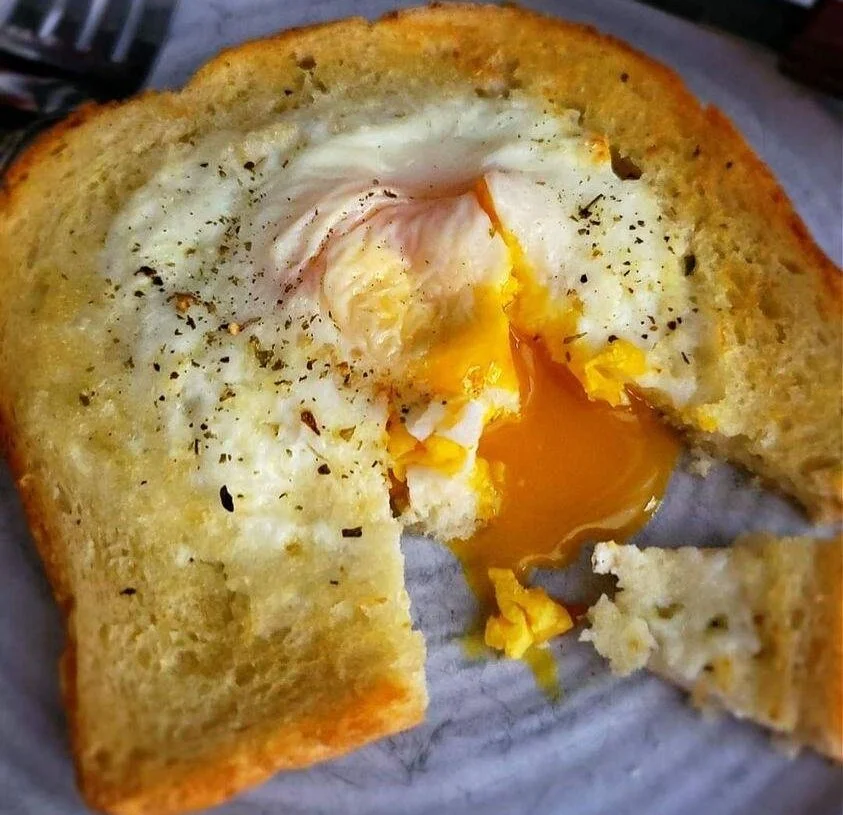 Easy Air Fryer Egg Toast