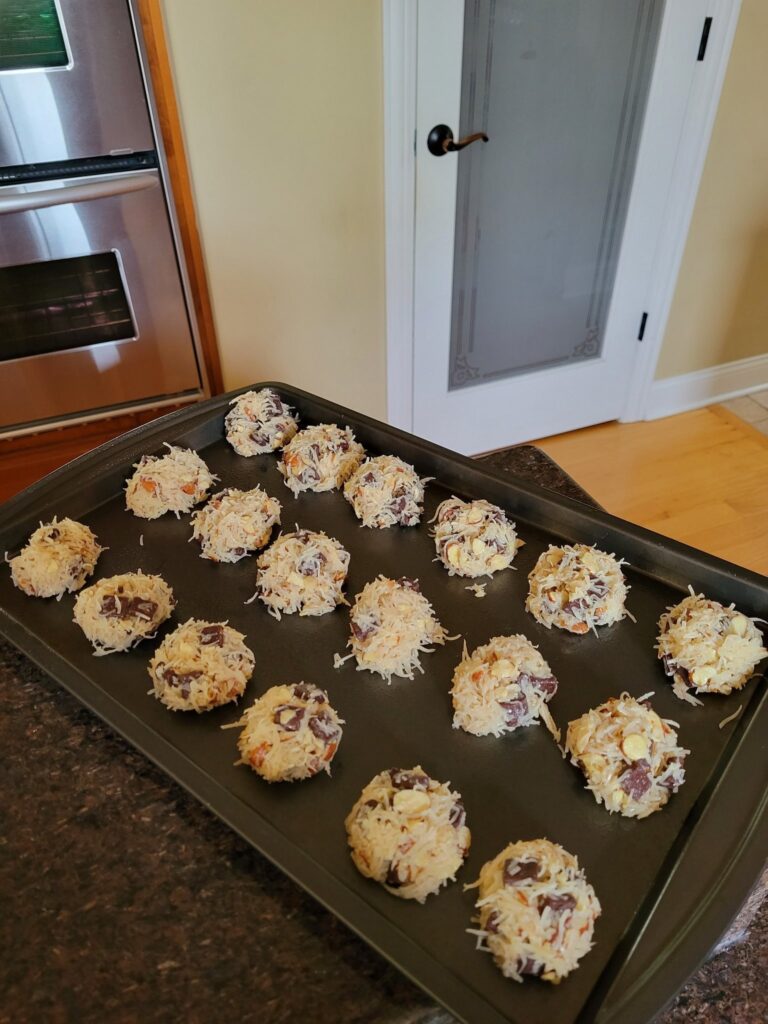 Keto Almond Joy Cookies