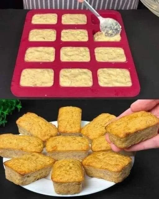 Easy Vegan Oatmeal Apple Mini Loaves