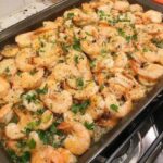 WW Garlic Parmesan Baked Shrimp