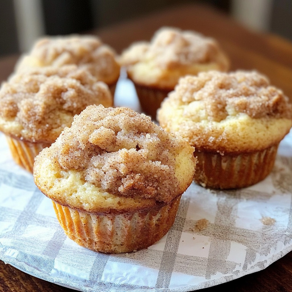 Mini Cinnamon Sugar Muffins