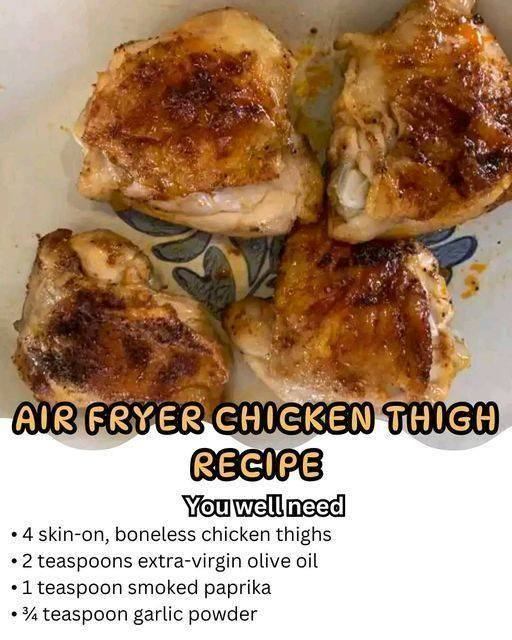 Air Fryer Chicken Thighs