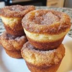 Air Fryer Mini Cinnamon Sugar Muffins