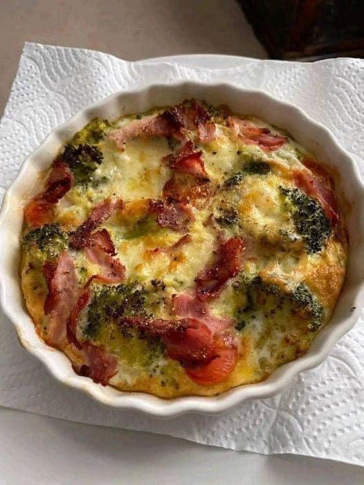 Air Fryer Crust-less Quiche