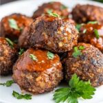 Vegan Mushroom Meatballs