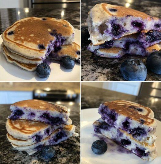 Vegan Blueberry Pancakes Recipe