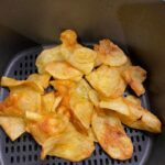 Crispy Air Fryer Potato Chips with a Tangy Twist
