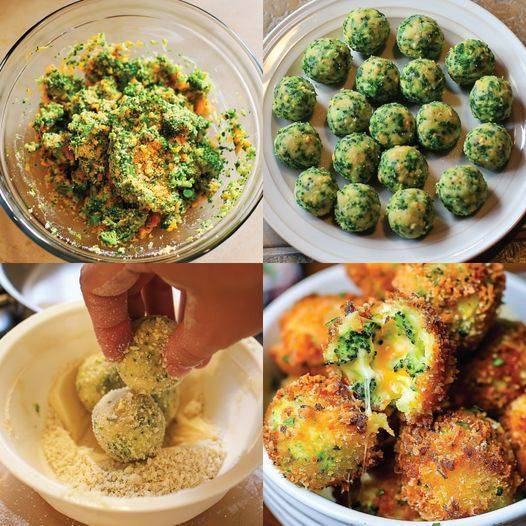 Delicious Broccoli Vegan Cheese Balls