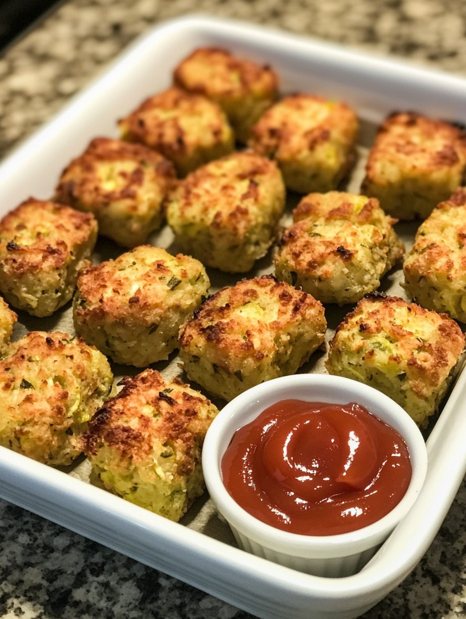 Vegan Zucchini Tater Tots