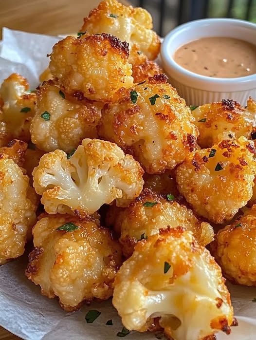 Crispy Vegan Roasted Cauliflower