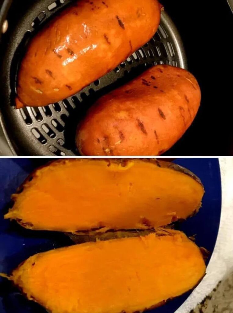 Air Fryer Baked Sweet Potato Recipe