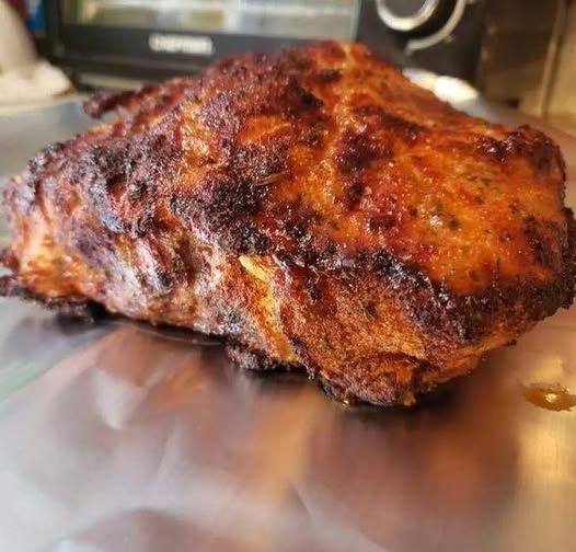 Air Fryer Honey Mustard Pork Loin