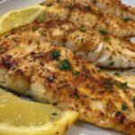 Air Fryer Lemon Garlic Fish Fillets