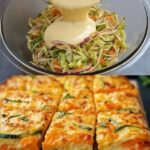 Crispy Vegan Zucchini Bake