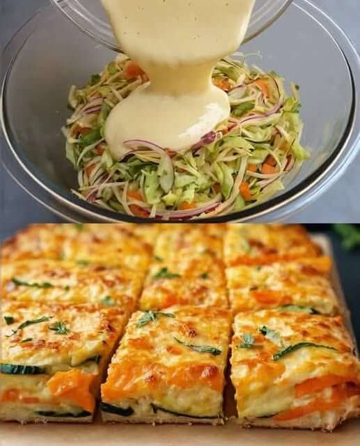 Crispy Vegan Zucchini Bake