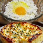 Baked Cottage Cheese Eggs