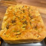 Garlic & rosemary focaccia bread baked straight in the drawer 👌