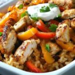 Fajita Chicken Casserole Recipe