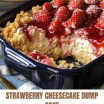 Strawberry Cheesecake Dump Cake
