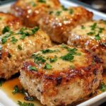 Garlic Parmesan Chicken Meatloaves
