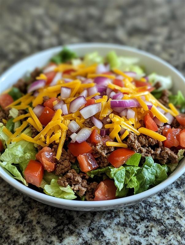 Taco Salad Recipe (Low Points)