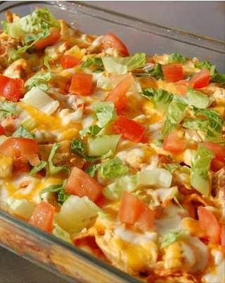 Keto Walking Taco Casserole