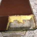 KETO BOSTON CREAM PIE POKE CAKE
