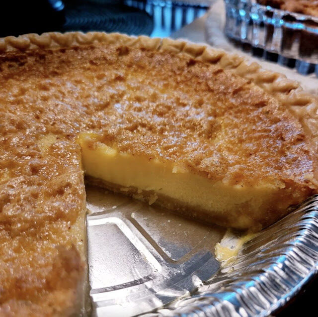 Keto Coconut Buttermilk Pie