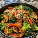 Garlic Mushroom & Broccoli Stir-Fry