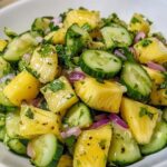 Refreshing Pineapple Cucumber Salad